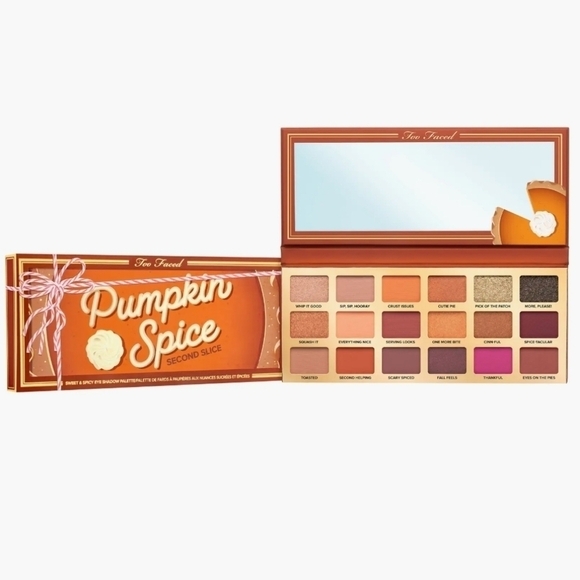 Too Faced Pumpkin Spice Second Slice Eye Shadow Palette - Picture 1 of 13
